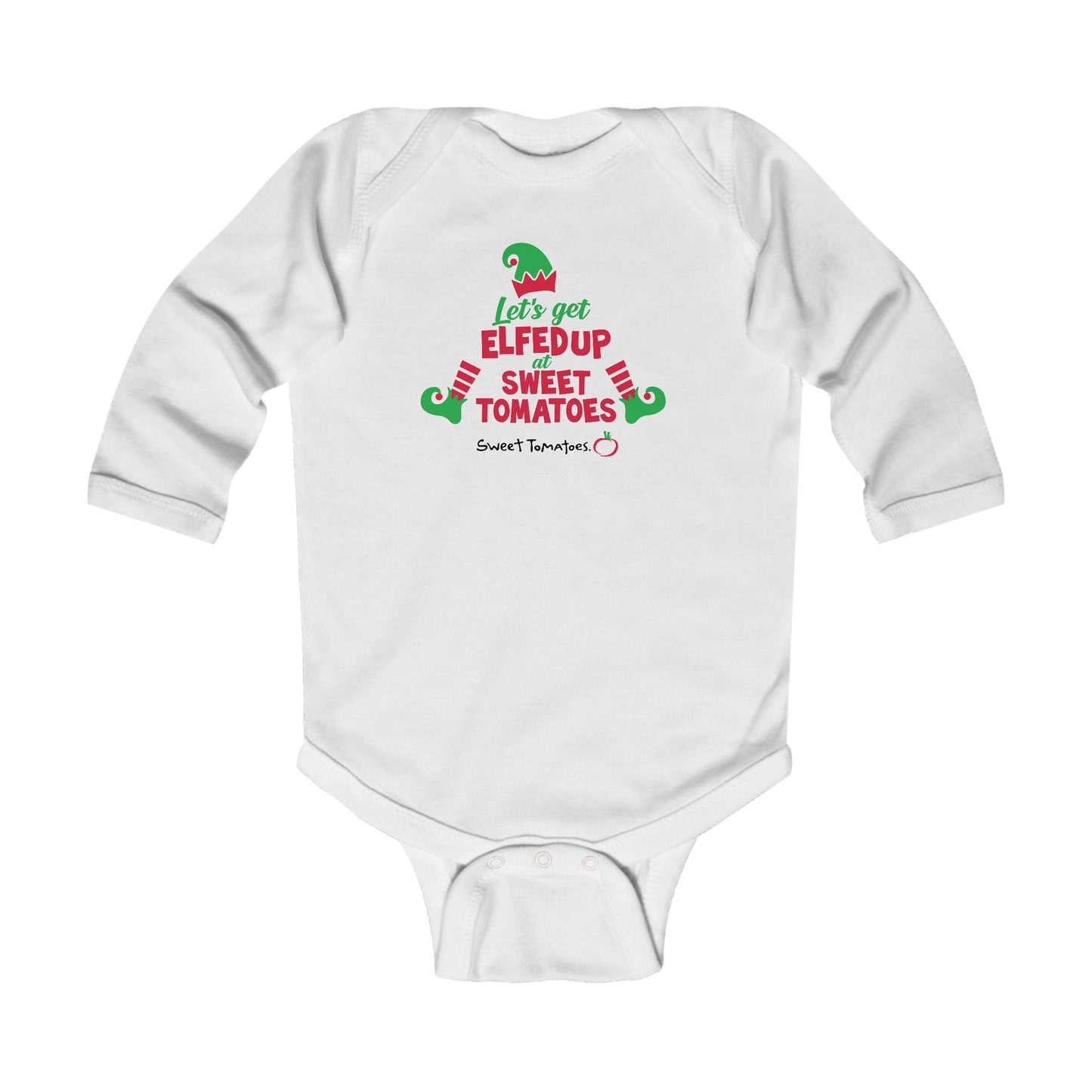 Infant ELFED UP Long Sleeve Bodysuit