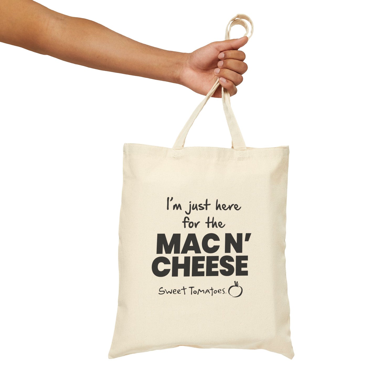 Mac N Cheese Cotton Canvas Tote Bag