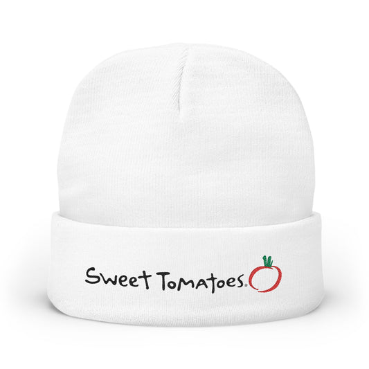 Sweet Tomatoes Beanie - White