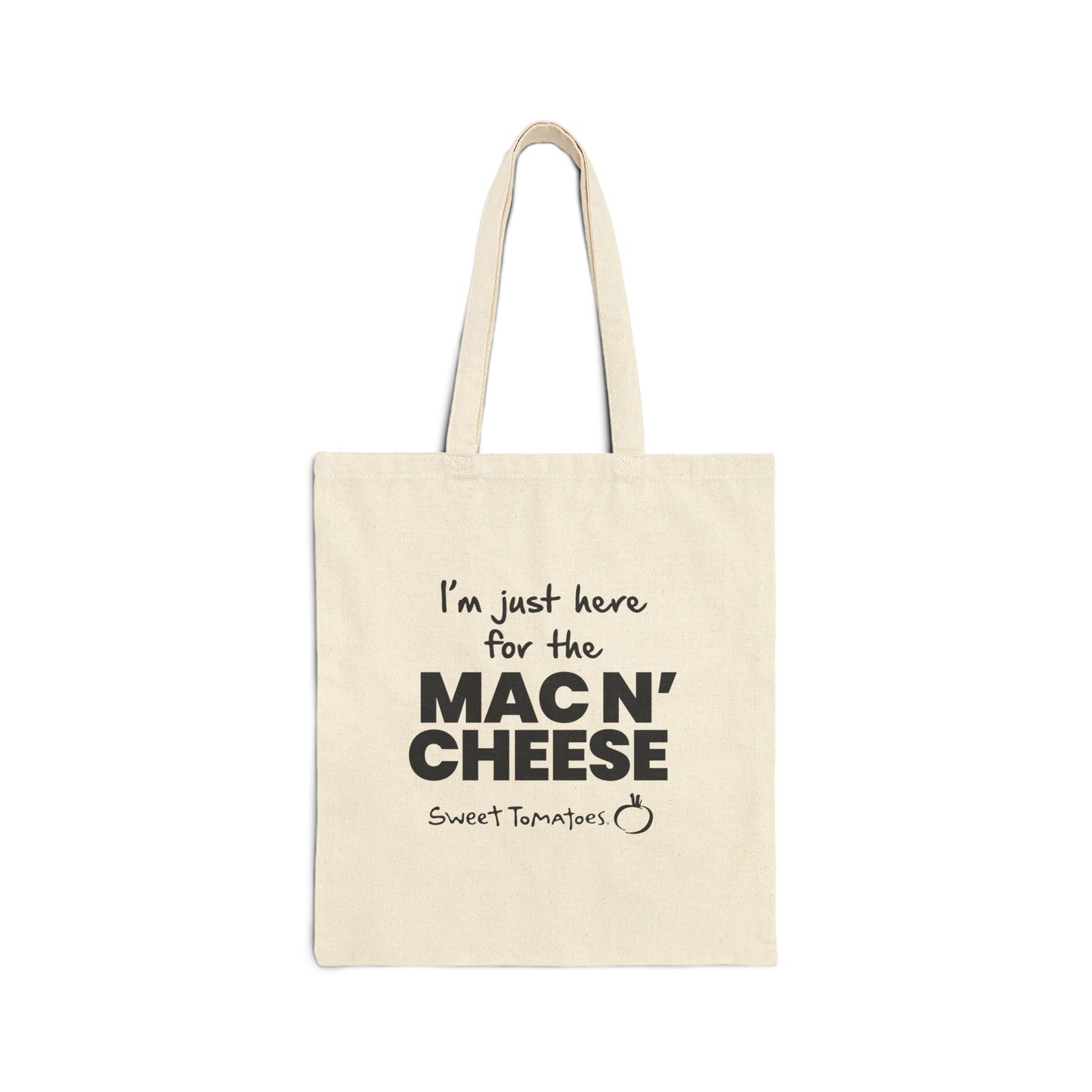 Mac N Cheese Cotton Canvas Tote Bag